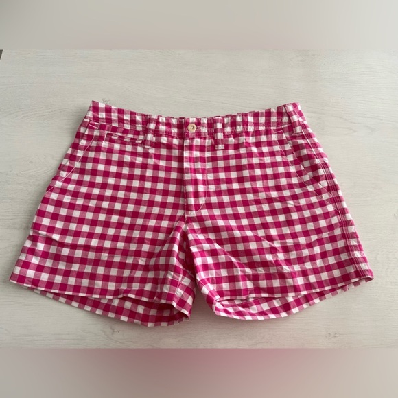 POLO Ralph Lauren Pink and White GinghamShorts